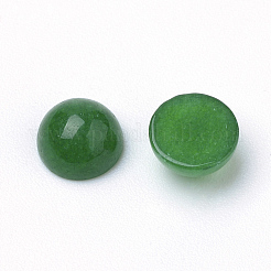 Cabochon di giada bianca naturale&nbsp;G-R416-6mm-08