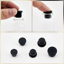 50 pz 5 stili tappi per fori in silicone&nbsp;AJEW-GF0011-62A