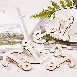 Pendentifs en bois de coton environnement&nbsp;WOOD-NB0001-67