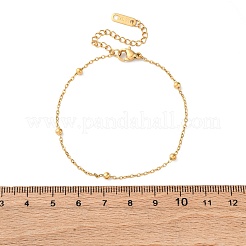 Браслеты-спутнички из нержавеющей стали 304&nbsp;LS-BJEW-M096-02A-G