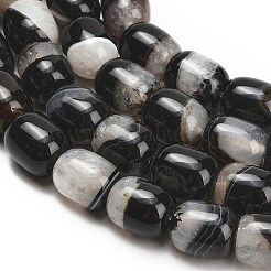Filo di perline di agata naturale&nbsp;GG-L001-J01-01B