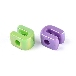 UV-Beschichtung undurchsichtige europäische Acrylperlen&nbsp;OACR-M027-03U