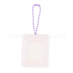 Porte-clés en acrylique avec pochette photocard&nbsp;DIY-A024-04C