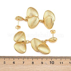 Orecchini pendenti in acciaio inossidabile 304&nbsp;EJEW-P325-05B-G