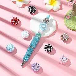 Инкрустация стекло полимерная глина стразы рондель бусины&nbsp;CLAY-A004-02