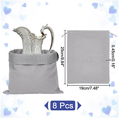 Подарочные пакеты из бархатного шнурка&nbsp;FIND-WH0155-034D