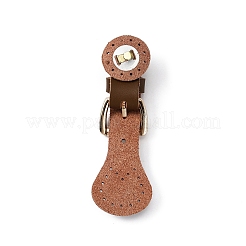 Rindsleder Knebelschnallen zum Aufnähen&nbsp;FIND-WH0114-36A