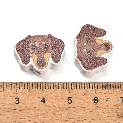 Bedruckte Holzperlen&nbsp;WOOD-D289-01E