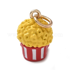Alliage avec pendentifs en émail&nbsp;AL-CBAE186-01G-04