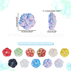 Прозрачные стеклянные бусины&nbsp;GLAA-GA0002-12