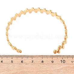 Браслеты-манжеты из нержавеющей стали 304 для женщин&nbsp;BJEW-K293-01B-G