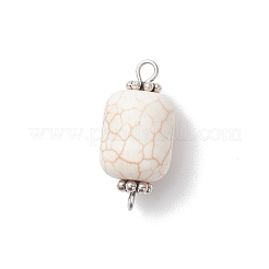 Подвески-соединители из синтетической бирюзы&nbsp;PALLOY-JF04287-01