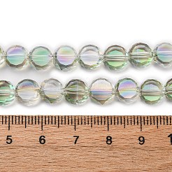 Стеклянные бусины с гальваническим покрытием &nbsp;EGLA-C010-01A-HP05