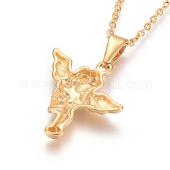 Colliers pendentifs en acier inoxydable 304&nbsp;NJEW-F275-36G