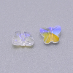 Прозрачный Electroplate стеклянные бусины&nbsp;GLAA-P037-02A-AB04