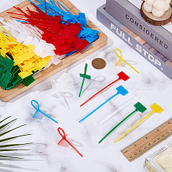 500 Stück 5 Farben Nylon-Etikettenkabelbinder&nbsp;FIND-GO0004-33