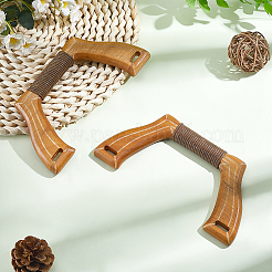 2 poignée de sac en bois&nbsp;FIND-PH0059-76A