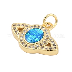 Латунные микро проложить кубического циркония подвески&nbsp;KK-I723-42G