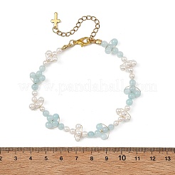 Bracelets pour femmes en perles de coquillage&nbsp;BJEW-JB13914