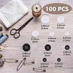 100 шт. 10 стиля пуговицы из смолы&nbsp;RESI-YW0003-14