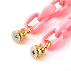 Акриловая цепочка для телефона с цепочкой&nbsp;HJEW-JM00494-03