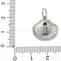 Ciondoli in acciaio inossidabile 304 e strass di cristallo&nbsp;STAS-G391-02P-02