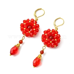 Orecchini pendenti con chiusura a leva in acciaio inossidabile 304&nbsp;EJEW-MZ00734-01