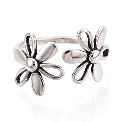 925 открытое кольцо-манжета из стерлингового серебра для женщин&nbsp;STER-N016-135AS