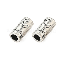 Сплавочные овальные бусины тибетского стиля &nbsp;TIBEB-L008-09AS