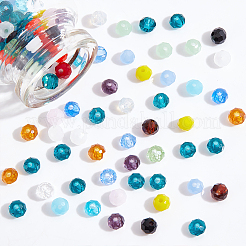 20 filo di perline di vetro di 20 colori&nbsp;GLAA-GA0001-65