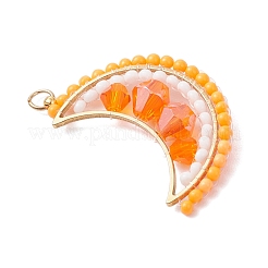 4 шт. 4-х цветные круглые стеклянные бусины в виде фруктовых подвесок&nbsp;PALLOY-MZ00863