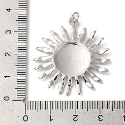 Подвески из солнечной латуни с покрытием стойки&nbsp;KK-Z056-05P