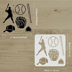 Wiederverwendbare Zeichenschablonen aus Kunststoff&nbsp;DIY-WH0172-926