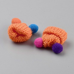 Chapeau de poupée en polyester fait à la main&nbsp;AJEW-WH0348-354Q