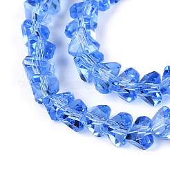 Прозрачные стеклянные бусины&nbsp;GLAA-N018-4mm-11