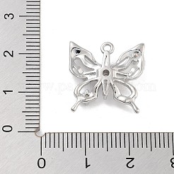 Подвески из латуни с прозрачным фианитом&nbsp;KK-Z061-14P-01