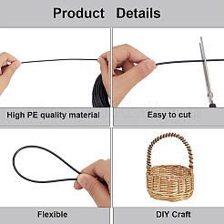 Пластиковый шнур с имитацией трости длиной 30 м.&nbsp;OCOR-GF0005-39D