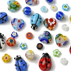 30шт 6 стиля ручной работы бусины лэмпворк&nbsp;LAMP-FS0001-12