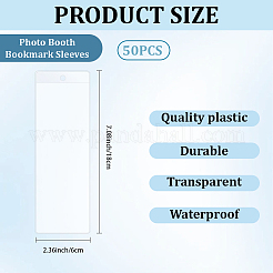 Прямоугольные прозрачные упаковочные пакеты из ПВХ&nbsp;FIND-WH20025-34