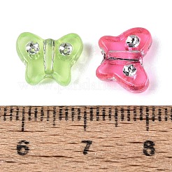 Kunststoffperlen Schmetterling&nbsp;KY-Q002-06