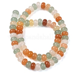 Colliers de perles d'aventurine verte naturelle&nbsp;GG-CBA9281-A02-5x8mm