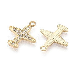 Подвески из сплава и хрусталя со стразами&nbsp;PALLOY-T095-07KCG