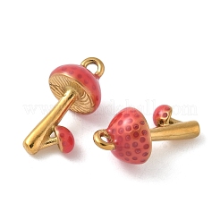 Подвески из нержавеющей стали 304 с эмалью&nbsp;STAS-K306-25G-01