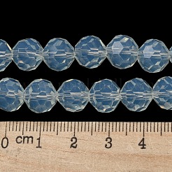Soportes de cuentas de vidrio de imitación de jade&nbsp;EGLA-A035-J10mm-D06