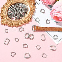 60 шт. 6 D-образных кольца из нержавеющей стали 304&nbsp;STAS-CJ0003-36