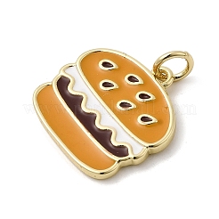 Латунь эмаль подвески&nbsp;KK-L262-13G-01