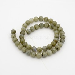 Labradorite naturale perle tonde fili&nbsp;G-N0148-05-10mm