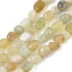 Cuentas de jade Xiuyan naturales hebras&nbsp;GG-CBA9392-07