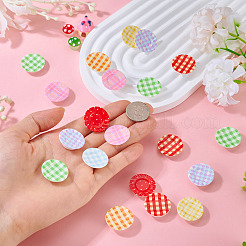 32 Stück 8 Farben Harzplatten Miniatur-Ornamente&nbsp;DOLL-TA0001-01