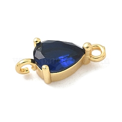 Шармы-соединители из латуни с паве из кубического циркония&nbsp;KK-Z120-31G-04